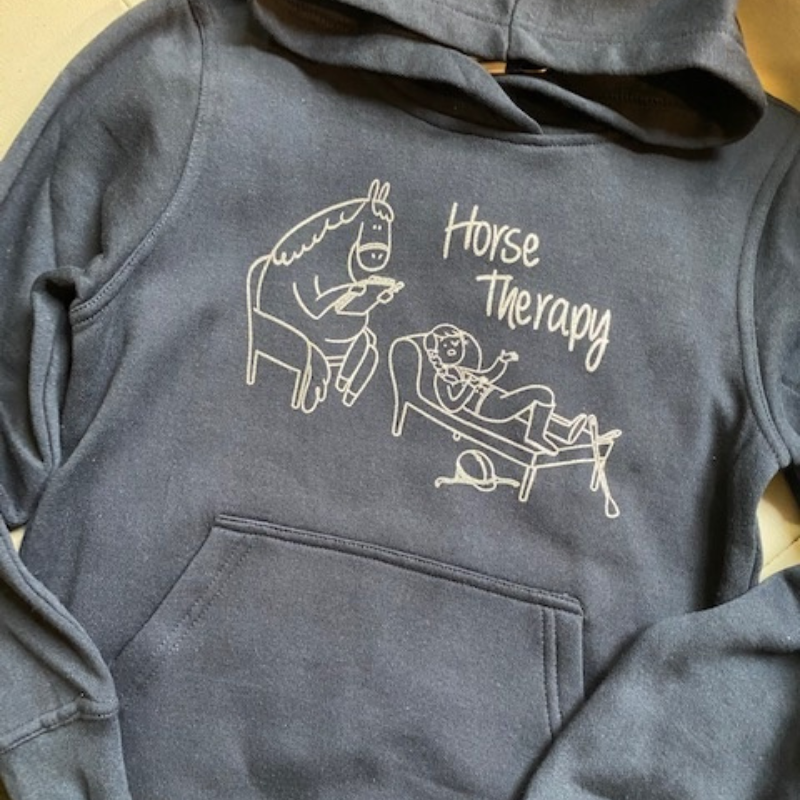 Felpa Horse Therapy, Bambino