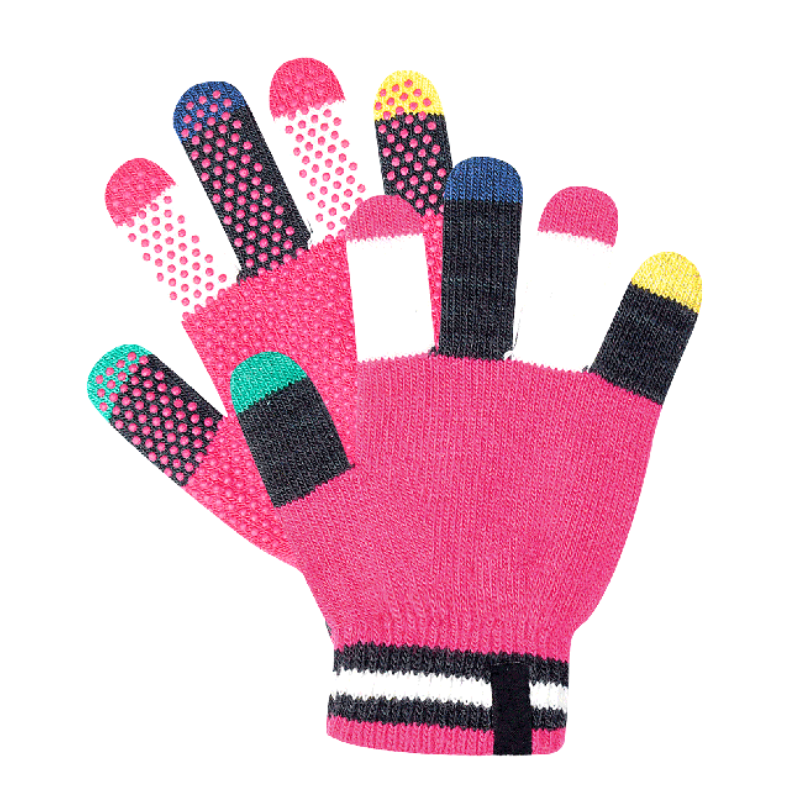 Guanto in Lana, Magic Grippy Trend, Multicolore, Bambino