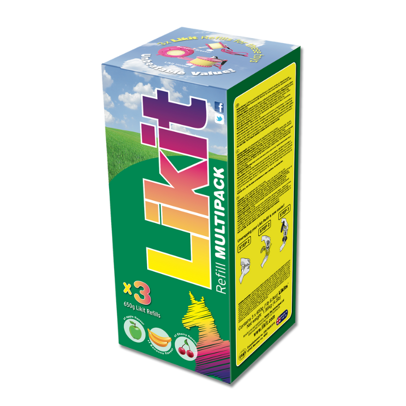 Likit, Confezione Risparmio, 3x650g