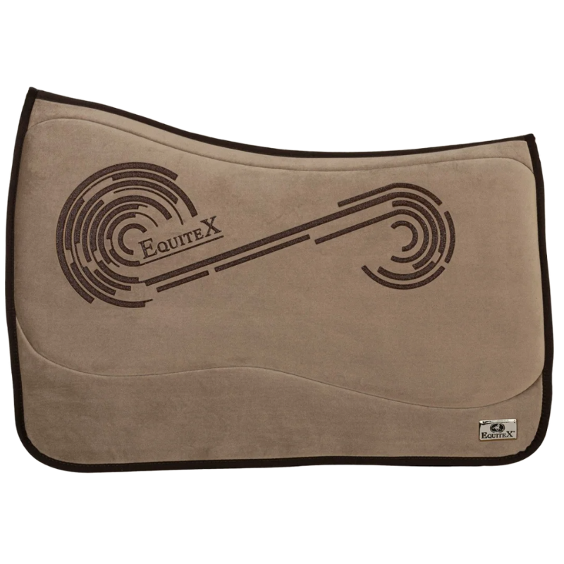 Saddlepad Dakota, Velluto, con Grip