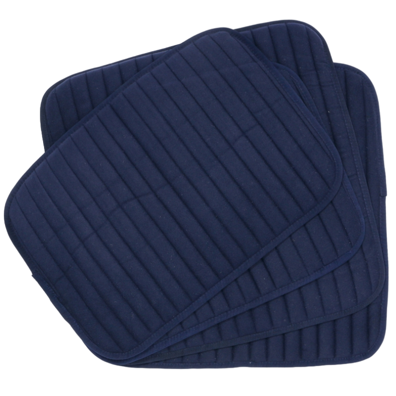 Set 4 Sottofasce Trapuntate, Blu