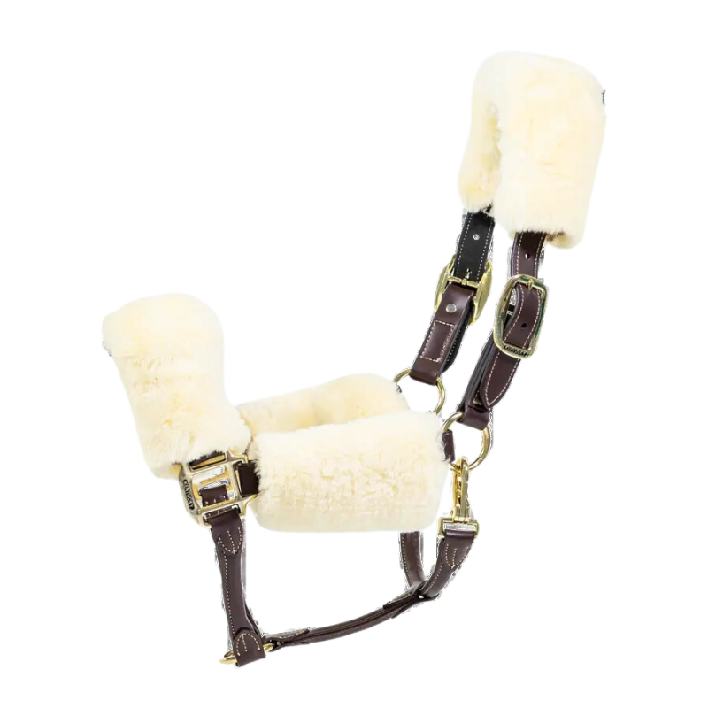 Set Capezza Agnello Sheepskin, 4 Pezzi