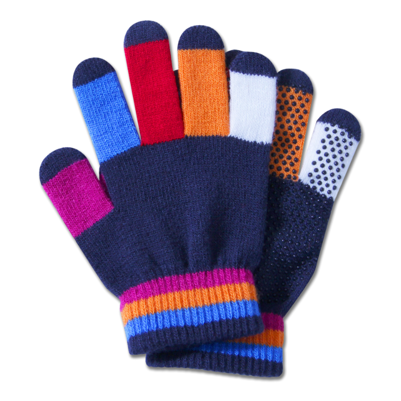 Guanto in Lana, Magic Grippy Trend, Multicolore, Bambino