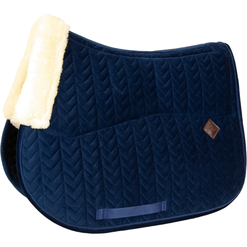 Saddle Pad Velvet Jumping, Skin Friendly