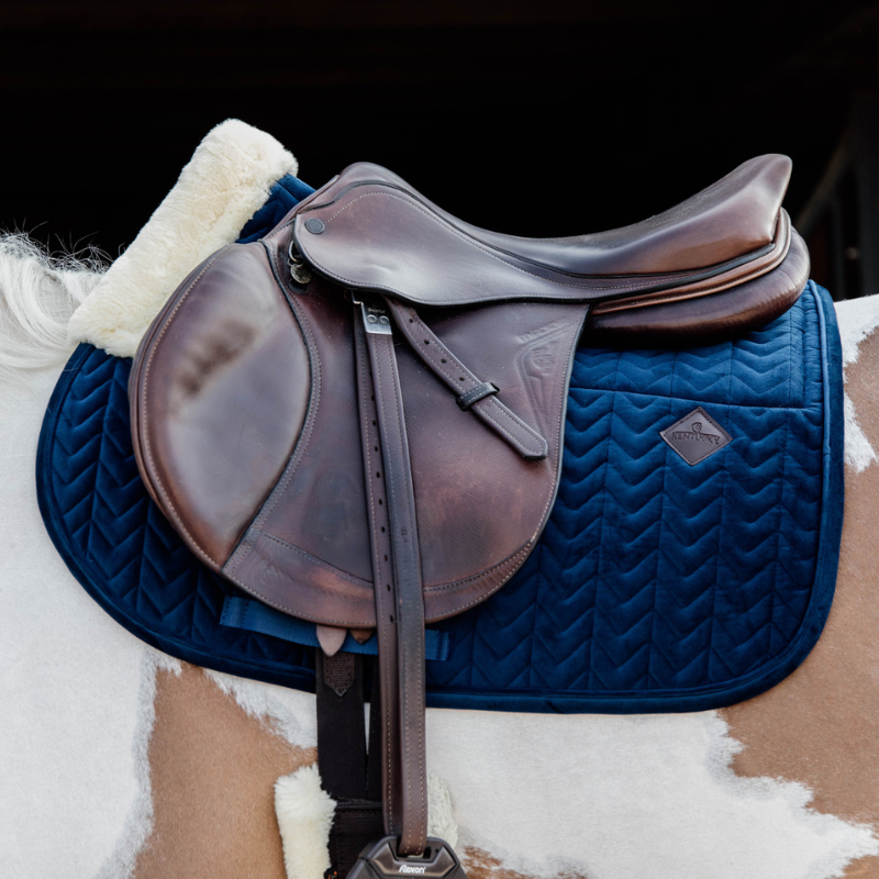 Saddle Pad Velvet Jumping, Skin Friendly