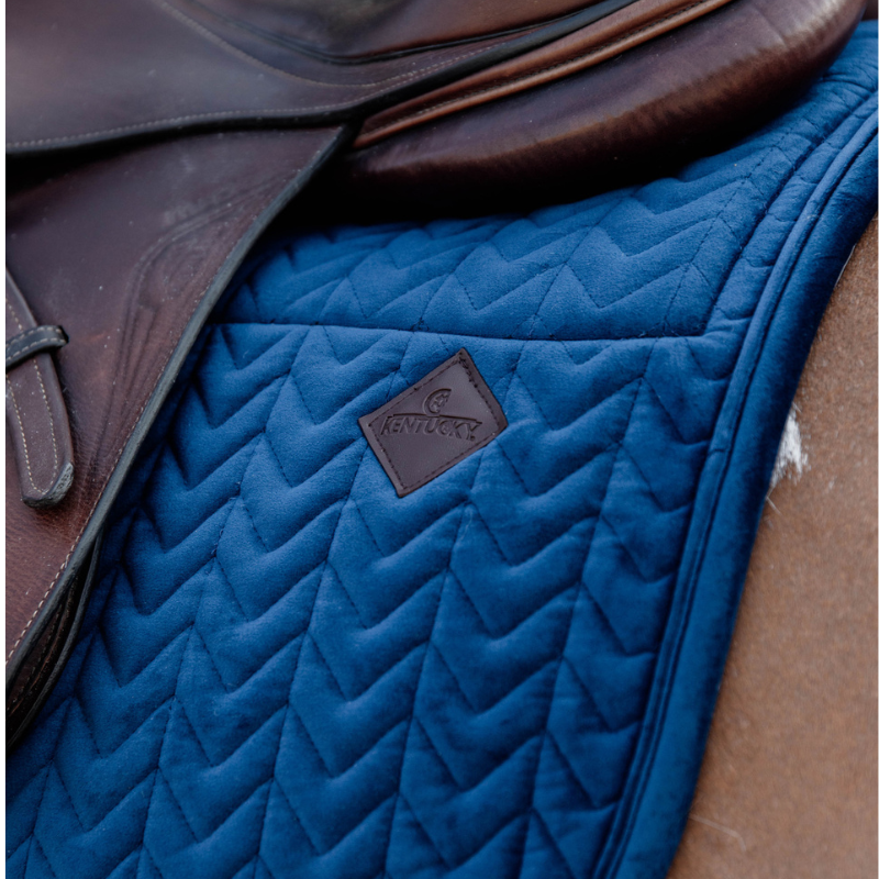 Saddle Pad Velvet Jumping, Skin Friendly