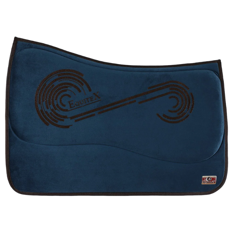 Saddlepad Dakota, Velluto, con Grip